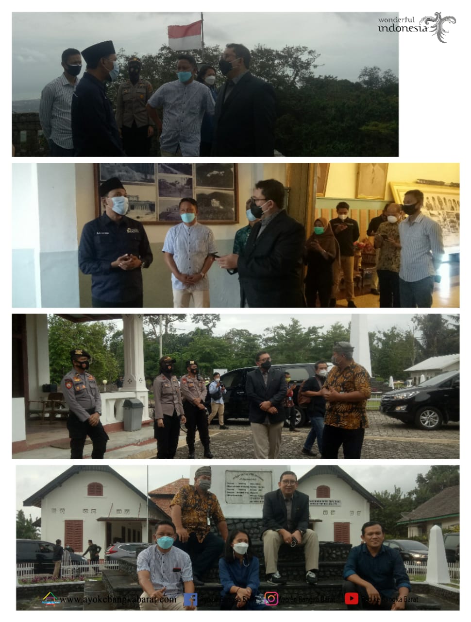 Ketua (BKSAP) DPR RI Fadli Zon kunjungi tempat bersejarah di Bangka Barat