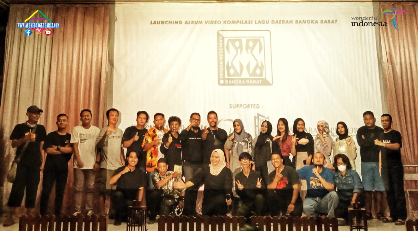 Dewan Kesenian Bangka Barat Luncurkan 13 Lagu Daerah Terpilih Warnai Musik Indonesia.